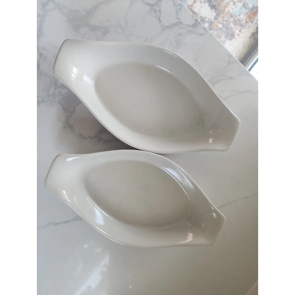Vintage Capri Bake Serve and Store Stoneware Set Of 2